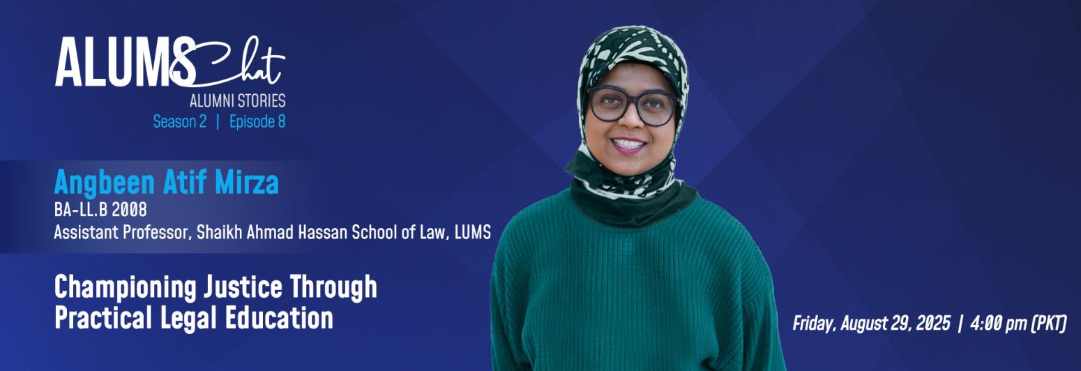 ALUMS Chat: Championing Justice Through Practical Legal Education