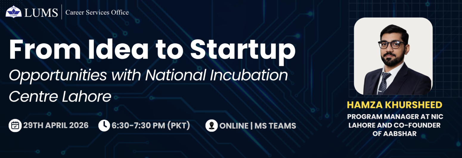 From idea to startup